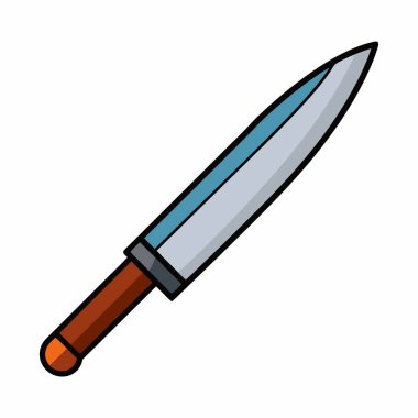 Şefin Bıçak Çizim Vektörü