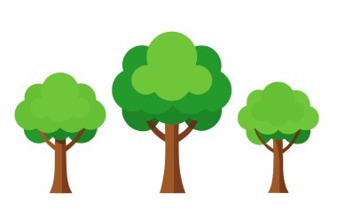 Doğa Ağacı Vektör Sanatsal EPS