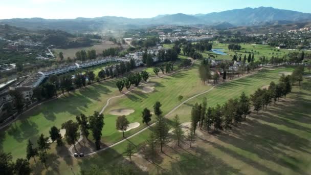 Mijas Golf Internacional Golfe Sau Mijas Clab Espanha Andaluzia — Vídeo de Stock