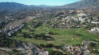 Uluslararası Mijas golfu. SAU Mijas golf sahası. İspanya Endülüs