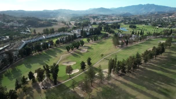 Mijas Golf International Sau Mijas Golf Clab Spanien Andalusien — Stockvideo