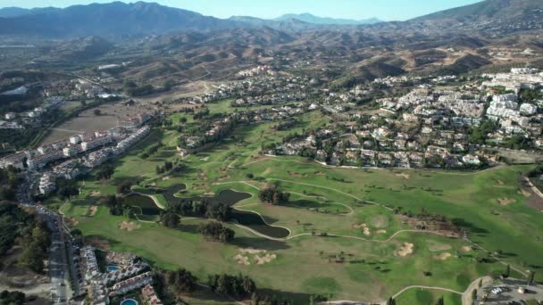 マハーゴルフインターナショナル サウス マハールゴルフクラブ スペイン アンダルシア — ストック動画