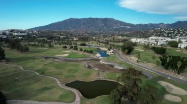 Uluslararası Mijas golfu. SAU Mijas golf sahası. İspanya Endülüs