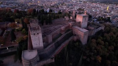 Alhambra Sarayı Granada şehri İspanya Avrupa