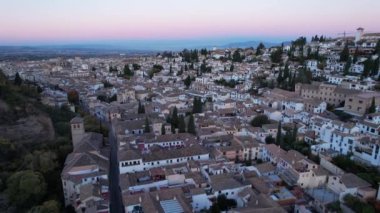 Alhambra Sarayı Granada şehri İspanya Avrupa