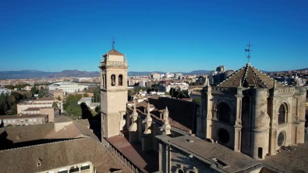 Granada Stadt Spanien Europa Andalusien — Stockvideo