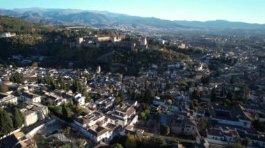 Alhambra Sarayı Granada şehri İspanya Avrupa