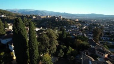 Alhambra Sarayı Granada şehri İspanya Avrupa
