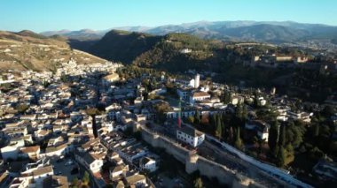 Granada şehri İspanya Endülüs