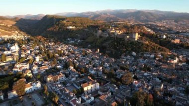 Alhambra Sarayı Granada şehri İspanya Avrupa