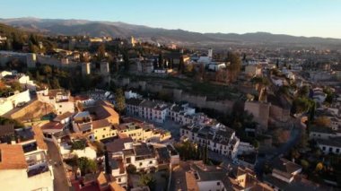 Alhambra Sarayı Granada şehri İspanya Avrupa