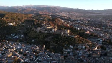 Alhambra Sarayı Granada şehri İspanya Avrupa