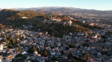 Alhambra Sarayı Granada şehri İspanya Avrupa