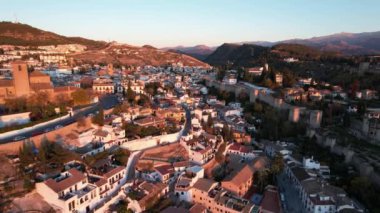 Granada şehri İspanya Endülüs