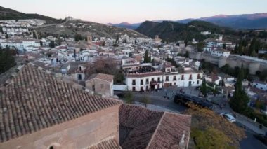 Granada şehri İspanya Endülüs