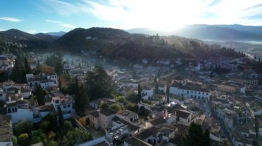 Granada şehri İspanya Endülüs