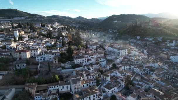 Granada Città Spagna Andalusia — Video Stock