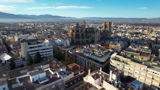 大聖堂 グラナダ スペイン ヨーロッパ アンダルシア — ストック動画