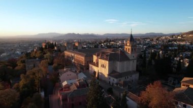 Alhambra Sarayı Granada şehri İspanya Avrupa