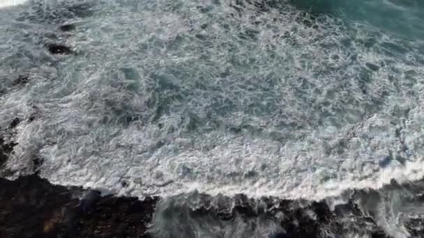 Фуэртевентура Канарский Остров Корралехо Испания Воздушный Вид — стоковое видео