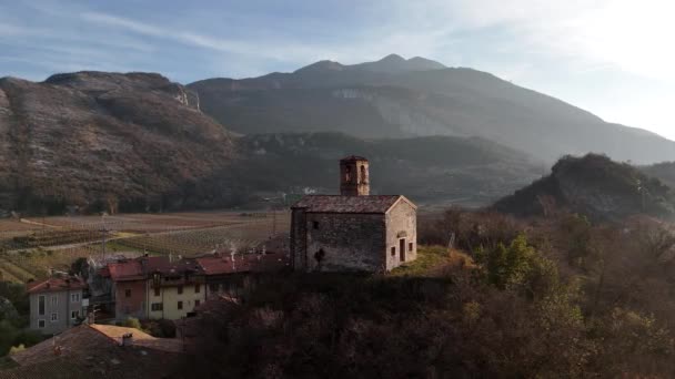 Riva Del Garda Lago Garda Talya Riva Del Garda Nın — Stok video