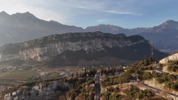 Riva Del Garda Lago Garda Italie Belle Vue Aérienne Riva — Video