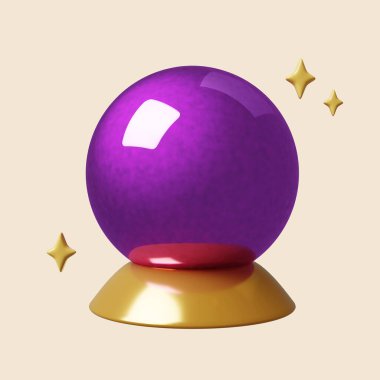 Üç boyutlu Cadılar Bayramı ruh ikonu. Cadılar Bayramı için geleneksel dekor unsuru. Gri arkaplanda ikon izole edildi. 3D tasvir. Kesme yolu..