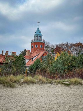 Polonya, Sopot 'ta sonbahar. Baltık Denizi Kıyısı