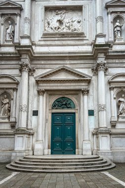 Venedik, İtalya 'nın mimari detayları.