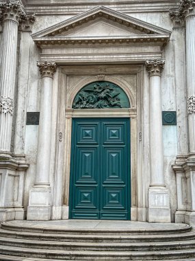 Venedik, İtalya 'nın mimari detayları.