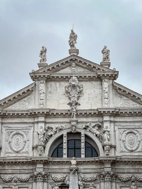 Venedik, İtalya 'nın mimari detayları.