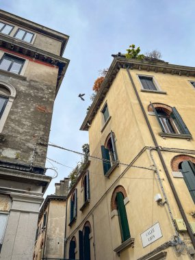 Venedik, İtalya 'nın mimari detayları.