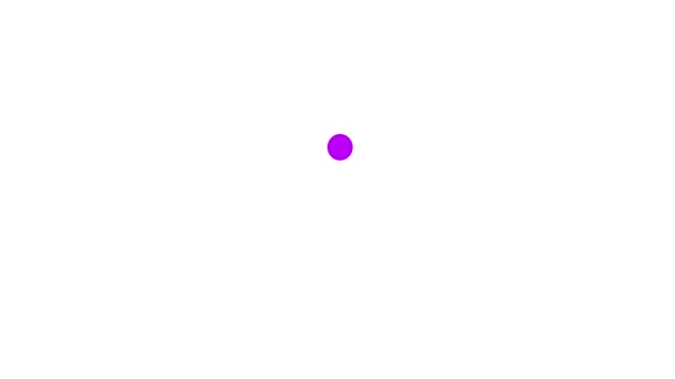 Purpurowa Grafika Ruchu Fajerwerków Białym Tle Ekranu Animacja Fajerwerków — Wideo stockowe