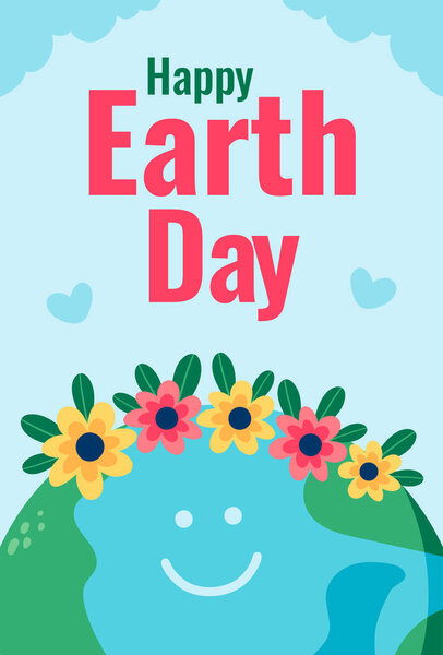 Шаблон плаката Дня Земли