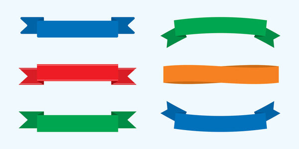 набор векторных изолированных значков баннера patti