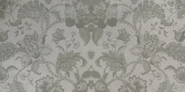 seamless pattern with a white and gray ornament.