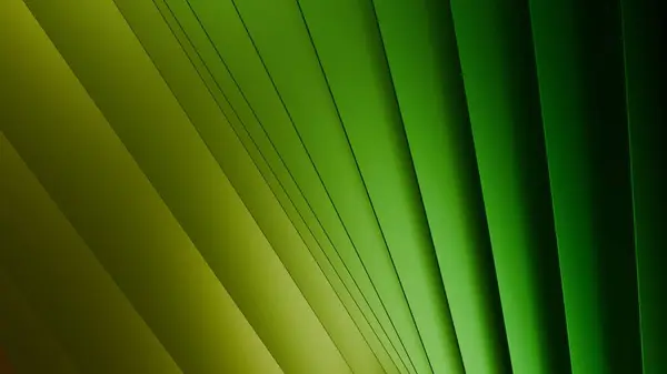 Yeşil Gradyan Geometrik Katmanlı Şekiller Köşe Soyut Arkaplanından Yayılıyor
