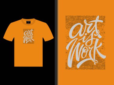 Sanat Vektörü T-Shirt Tasarımı EPS Özel Tasarım