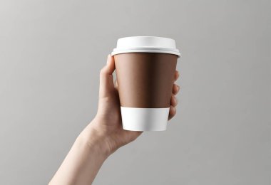 Kahve fincanı modeli, boş kahve fincanı kapağı, c5.