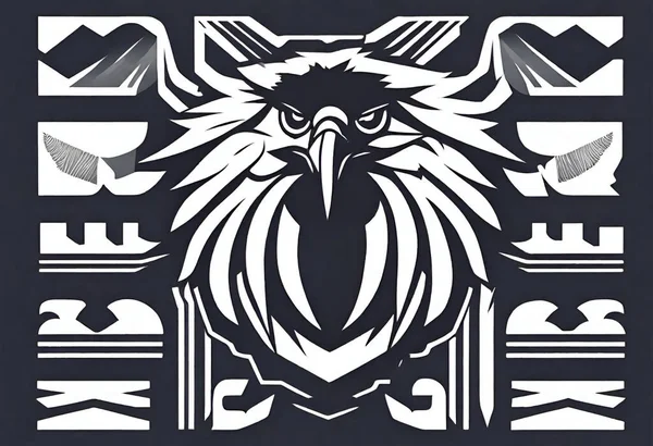 Eagle Head Eagle Logo Symbol, Logo Elegant Element for Brand, v36