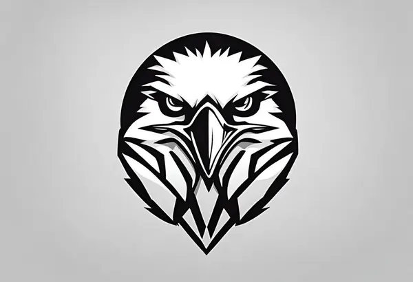 Eagle Head Eagle Logo Symbol, Logo Elegant Element for Brand, v35