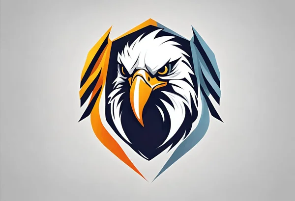 Eagle Head Eagle Logo Symbol, Logo Elegant Element for Brand, v13