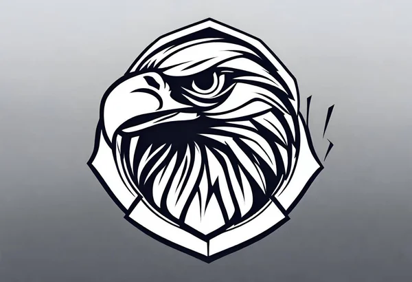 Eagle Head Eagle Logo Symbol, Logo Elegant Element for Brand, v11
