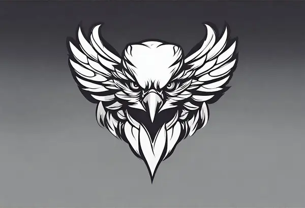 Eagle Head Eagle Logo Symbol, Logo Elegant Element for Brand, v10