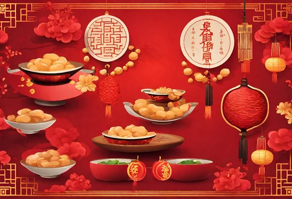 vector illustration for chinese new year