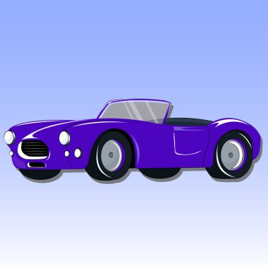 Corvette araba vektör görüntüsü