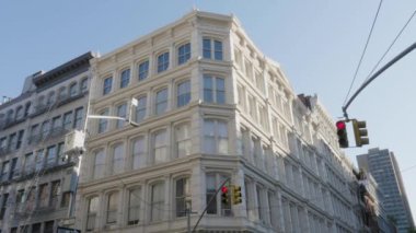 New York, SOHO 'da bir çatı katı fotoğrafı..