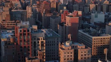 New York 'taki dış yapıların havadan görünüşü