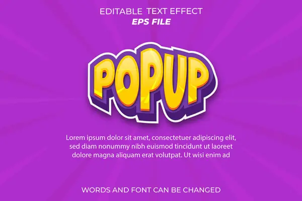 açılır metin efekti, yazı tipi düzenlenebilir, tipografi, 3d metin