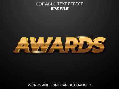 metin efekti, yazı tipi düzenlenebilir, tipografi, 3D metin. vektör şablonu